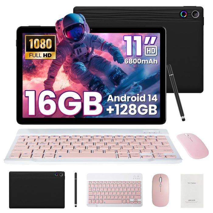 Tablette tactile - KOTSREN - A523 11 - 16 Go RAM - 128 Go ROM - Android 14
