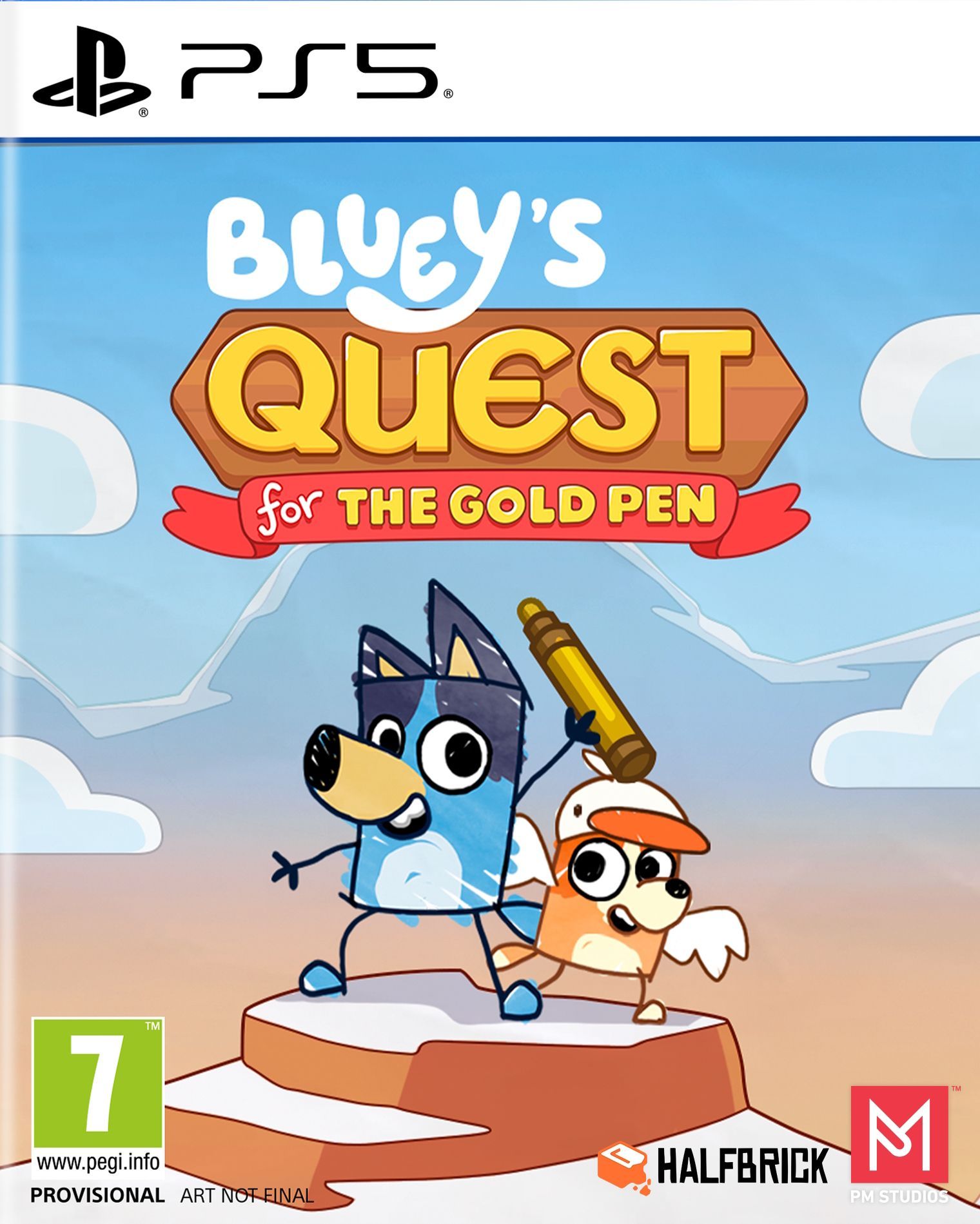Blueys Quest for the Gold Pen Jeu PS5
