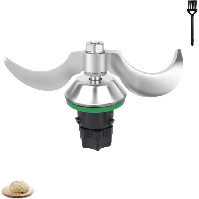 XUNNIU Couteau de Remplacement pour Vorwerk Thermomix Couteau TM5 TM6 TM7 -Lame Mélangeur en Acier Inoxydable pour Thermomix TM6 TM5 TM7- Accessoires Thermomix TM7 TM6 TM5 Couteaux de Rechange