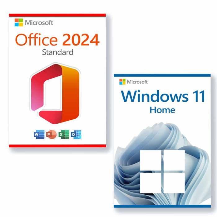 Microsoft Windows 11 Home + Microsoft Office 2024 Standard - Cdiscount ...