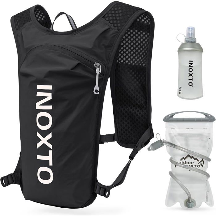 Sac dhydratation léger 5L adapté à la randonnée en Plein air Marathon compétition Cycliste Gilet dhydratation dalpinisme Hommes!