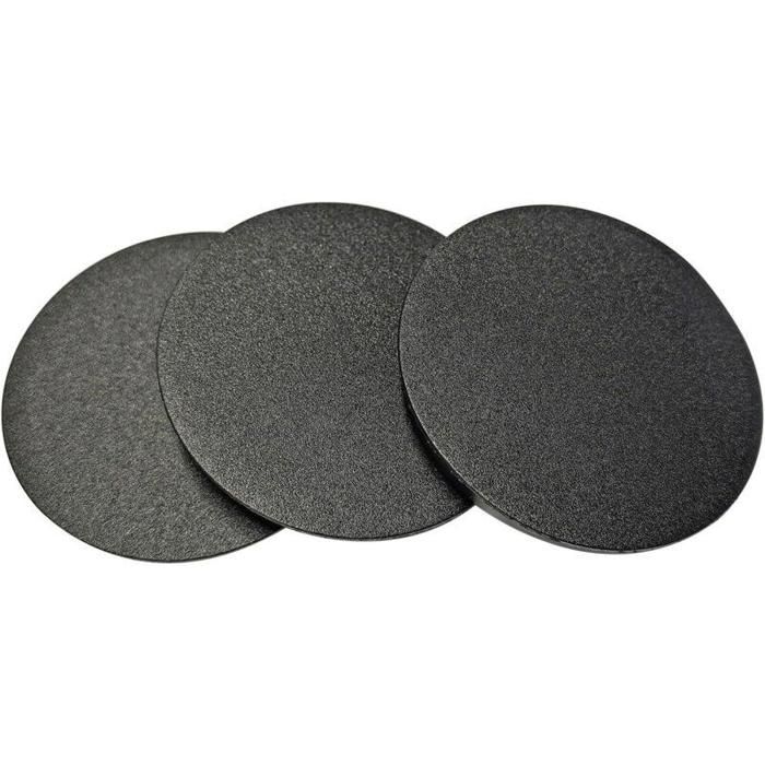 3 Pièces 75mm Bouchons en Plastique Rond Cache Trou Meuble Noir pour Meuble Étagères Armoires 3 Pièces 75mm Bouchons en Plastique Rond Cache Trou Meuble Noir pour Meuble Étagères Armoires