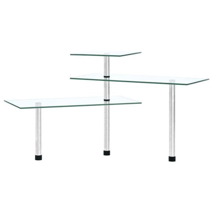 Étagère dangle de cuisine à 3 niveaux Verre trempé_2 ans garantie_91230