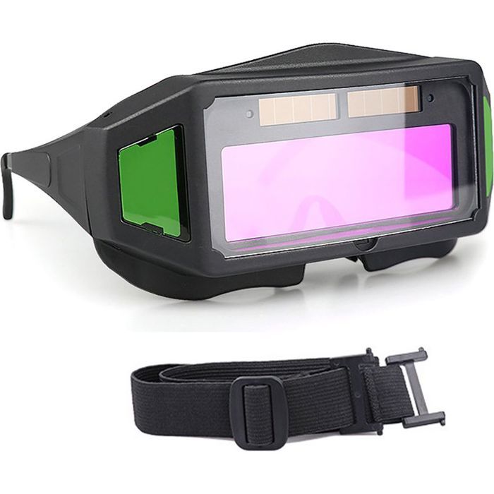 Lunettes de soudage - Auto assombrissantes Lentilles solaires - Soudage TIG MIG - Vert