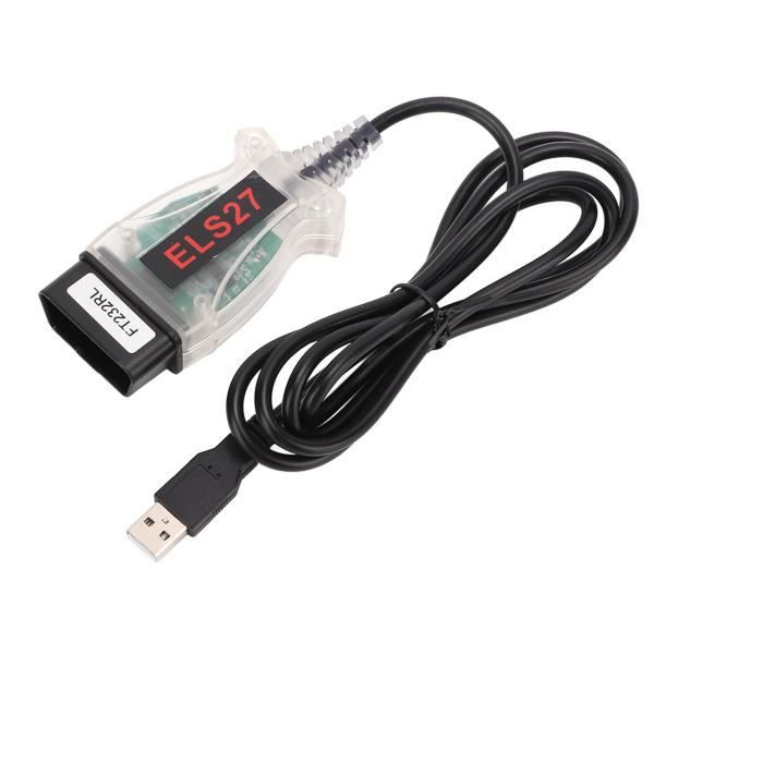 Câble de diagnostic USB OBD2 Scanner USB Interface câble de Diagnostic de voiture carte PCB multilingue PIC24HJ128GP + FTDI Fo rd