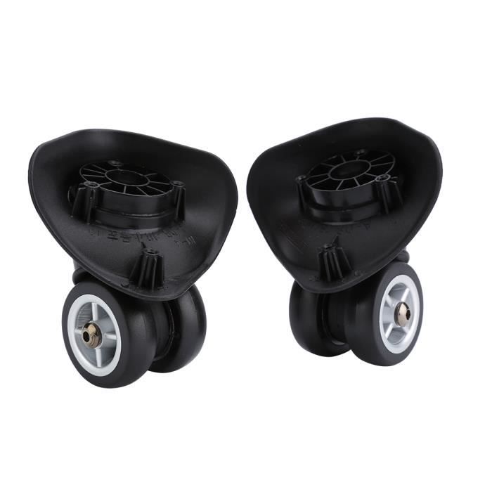 Tobeso-Nuoze 2 ruote di ricambio per bagagli, 70 x 22 mm, resistenti all'abrasione, in gomma per bagagli, ruote di ricambio per valigie L70