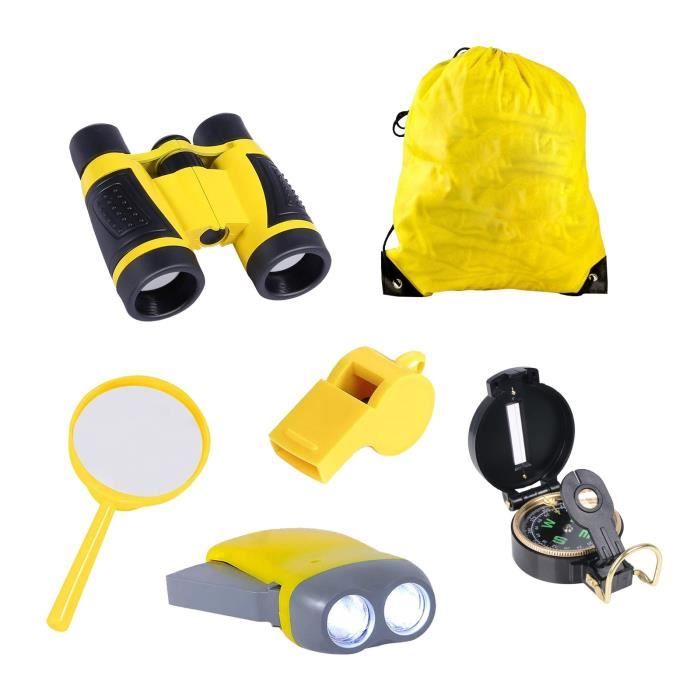 Kit D'exploration En Plein Air Pour Enfants – Gilet, Chapeau, Filet à Papillons, Cage Et Pince – Aventure Nature