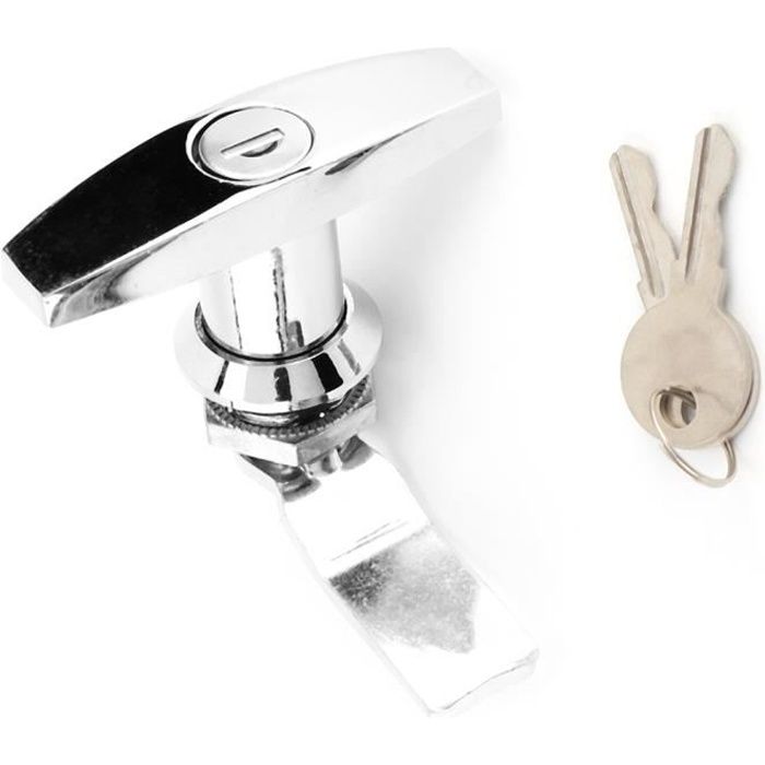 Serrure De Porte De Générateur Camping-car En Alliage De Zinc, Avec 2 Clés, Pour Yacht Et Maison