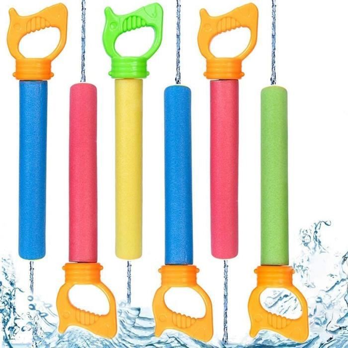 Lot De 20 Pistolets à Eau En Mousse TEGOVE - Jouets D'été Pour Enfants, Jeu Extérieur Et Jardin - 12