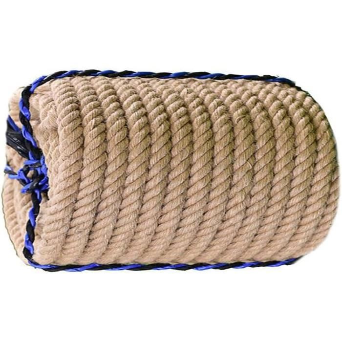 Manuel Corde De Jute Corde De Tir À La Corde 15Mm Naturel Lourd Ficelle Artisanale Griffoir Pour