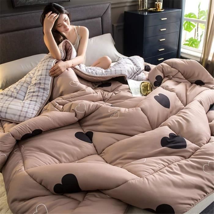 Housse De Couette En Peluche Épaisse, Housse De Couette En Polaire De