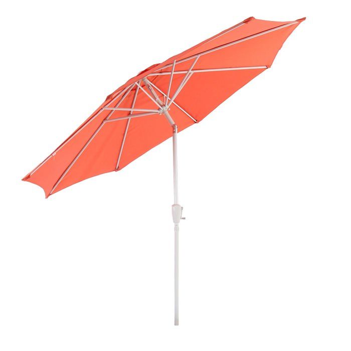 Decoshop26 Parasol de jardin déporté Terracotta - vue 4