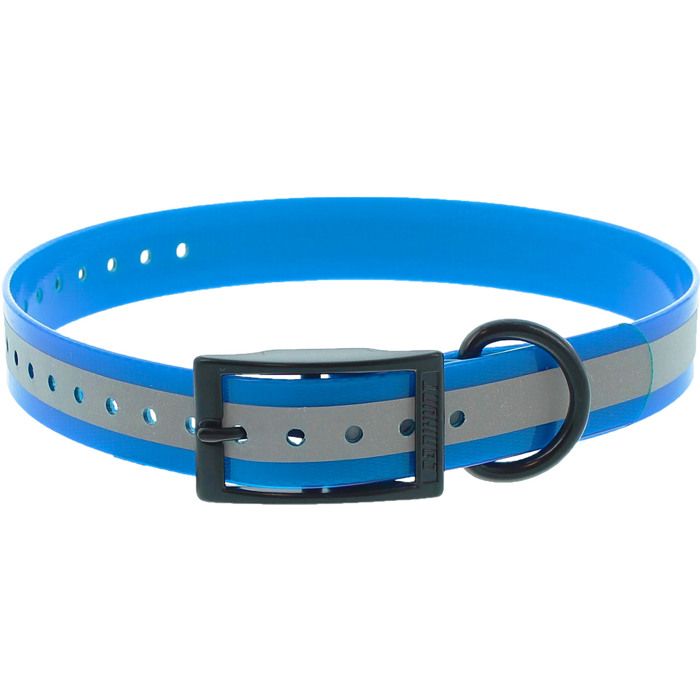 Comparer les prix de Collier X-TREME Polyuréthane Réfléchissant 2.5 x 0.25 x 65 cm Boucle Double Bleu