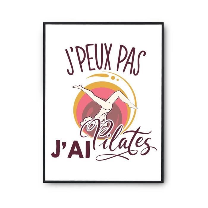 Débardeur Humour 'Je Peux Pas J’ai Pilates' - Idée Cadeau Drôle Pour Femme Sportive - 2