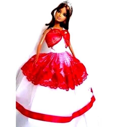 Barbie princesse robe rouge shop