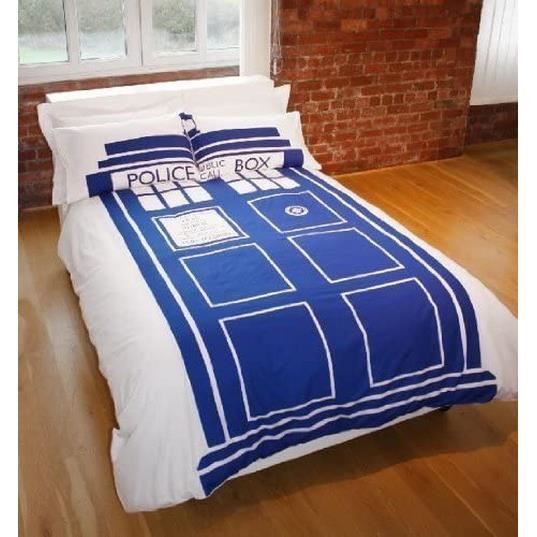 DOCTOR WHO "Tardis" housse de couette-King