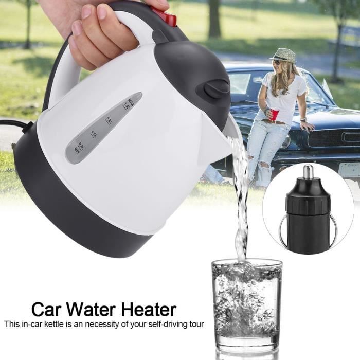 24 V Pour le voyage Pour le thé et le café 1000 ml Fdit Bouilloire portable pour voiture 