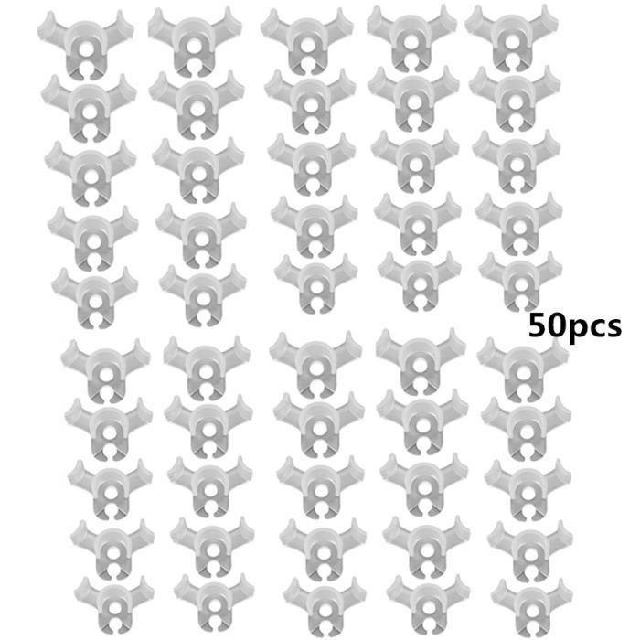 SI SEN 40 Pièces 360 Cintreuse De Plantes Clips, Pinces à