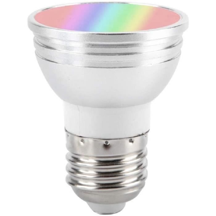 Lilon Ampoule LED intelligente WiFi 6 W RGB a intensite variable E27
