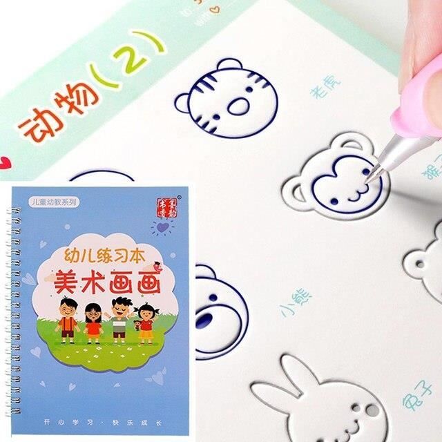 Kit De Dessin Cahier De Calligraphie En Anglais Pour Enfants Livre D Ecriture Pour Enfants Apprentissage De La Type 3 Cdiscount Beaux Arts Et Loisirs Creatifs