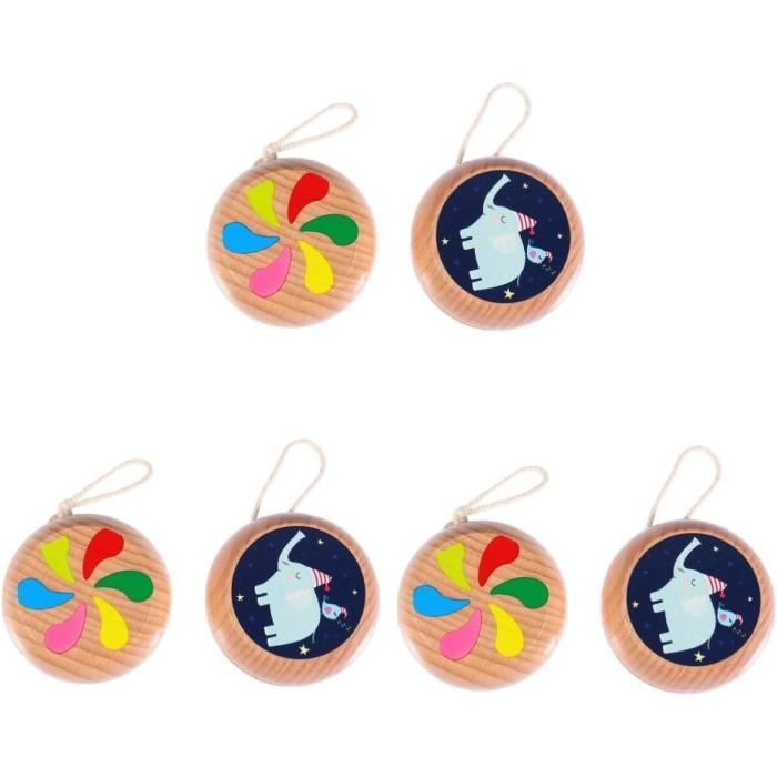 1 Yoyo En Bois Et Ficelle écologique - Jeux - Jouets