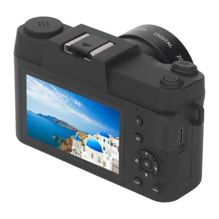 Milleplus-Petit appareil photo pour adolescents Appareil Photo Numérique, écran IPS HD 3,0 Pouces, Zoom 16X, photo numerique