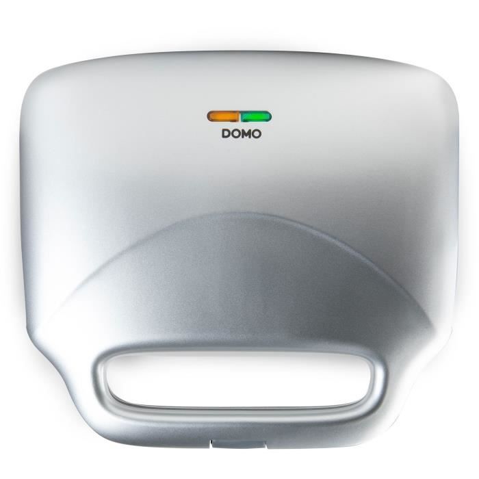 Appareil à croque monsieur DOMO DO9267C Plaques Revêtement anti adhésif