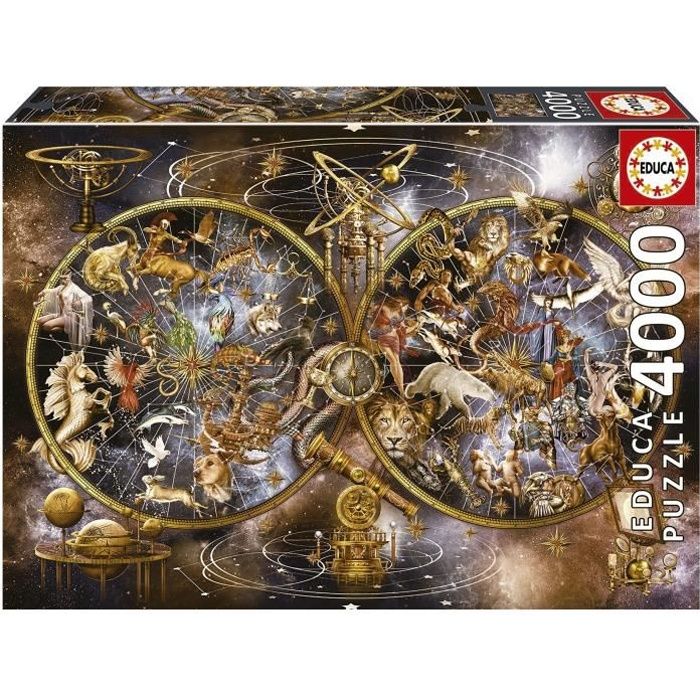 Puzzle CONSTELLATIONS - 4000 pièces - EDUCA - Astrologie et ésotérisme -  Cdiscount Jeux - Jouets