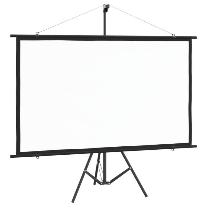 Écran De Projection Avec Trépied, Portable De 100, 16:9, Toile De