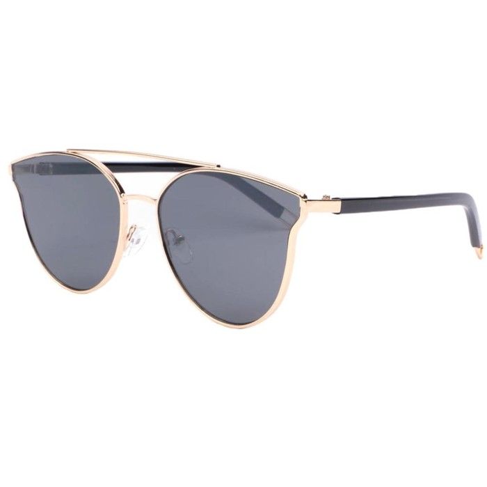 Lunette de soleil best sale noir et doré