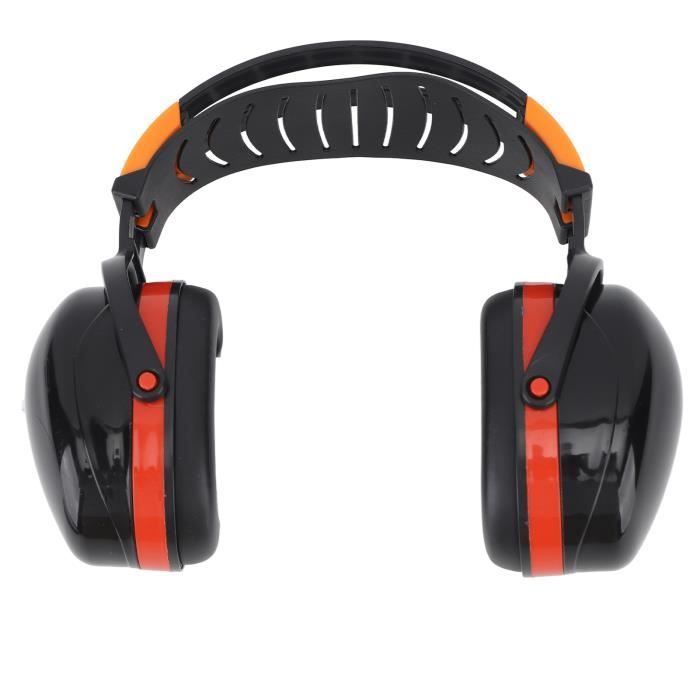 XIF Cache-oreilles à réduction de bruit Cache-oreilles anti-bruit pliable  léger protection auditive sécurité sur la tête FA001 - Cdiscount Bricolage