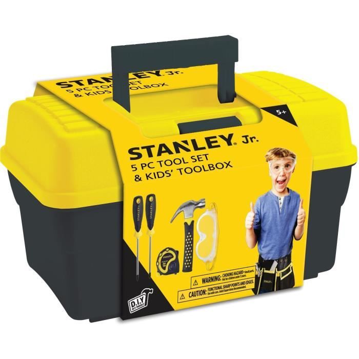 Stanley Jr Boite A Outils 5 Pcs Cdiscount Jeux Jouets Stanley Jr Boite A Outils 5 Pcs Cdiscount Jeux Jouets