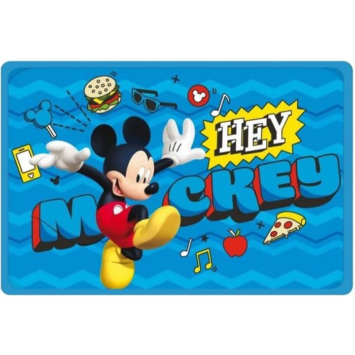 Modèle de tapis pour enfants Mickey Mouse Tapis mural Tapis pour enfants Ce beau tapis pour enfants avec Mickey mesure 50 x 80 cm. Tapis pour enfants Bordeaux Tapis pour enfants avec Mickey Mouse Tapis pour enfants