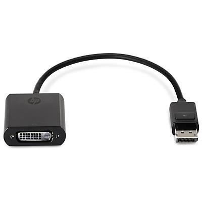 HP Câble vidéo DisplayPort/DVI - Pour Appareil vidéo, Ordinateur Portable, Projecteur - Première extrémité : 1 x DisplayPort Mâle