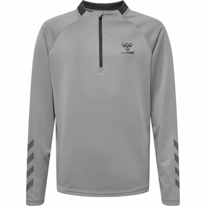 Comparer les prix de Sweatshirt 1/2 zip enfant Hummel hmlGG12 Action - alloy - 6 ans