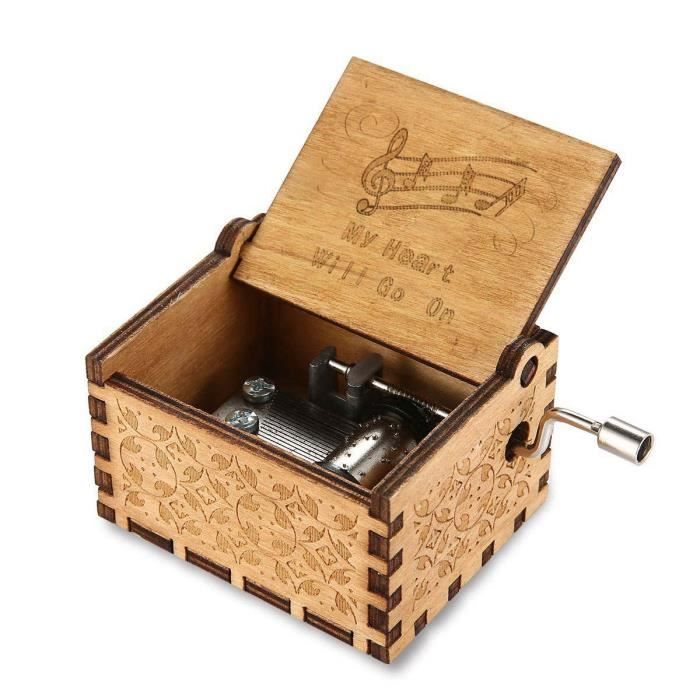 LEEGOAL Boîte à musique manuelle classique