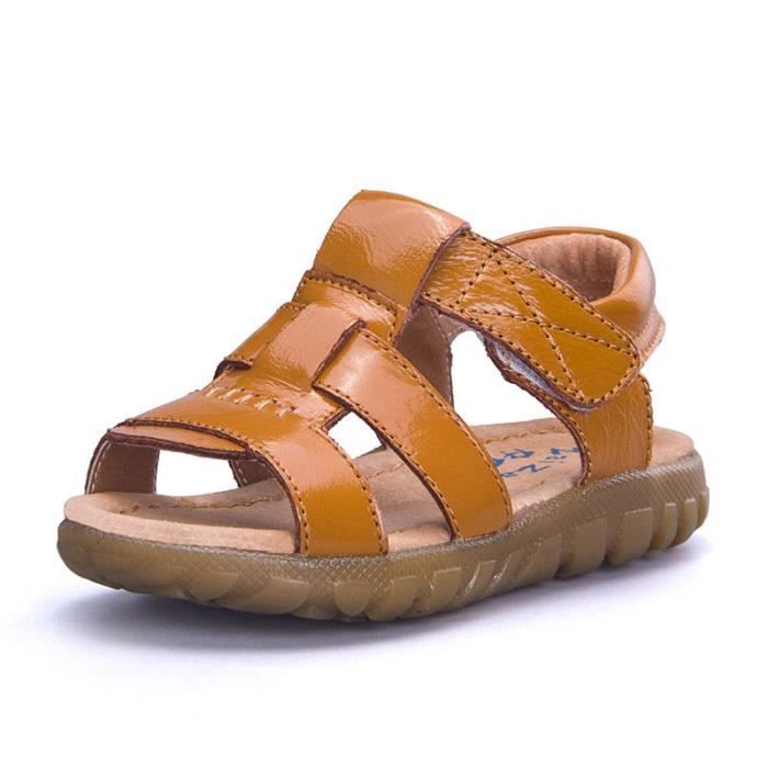 sandales cuir garcon