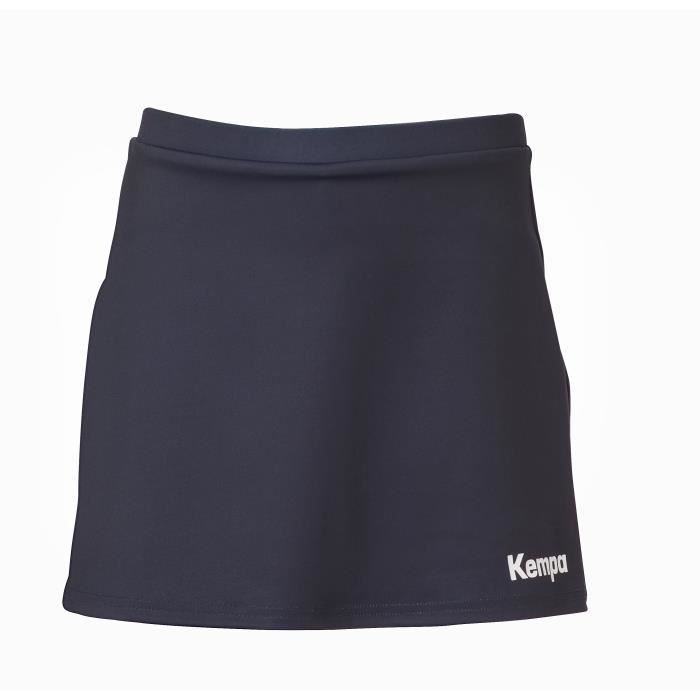 Jupe-short junior Kempa - Fille - Handball - Bleu - Short intégré - Imprimé Kempa élastique