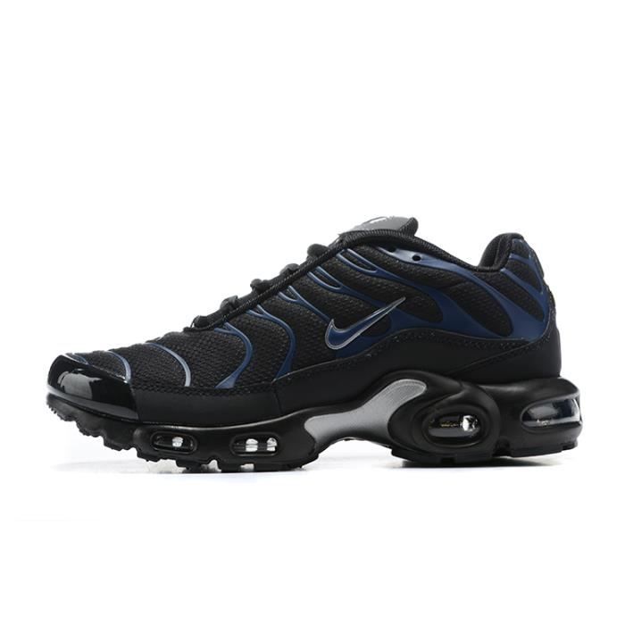 NIKE AIR MAX Plus TXT TN Baskets Chaussures Entrainement course Noir Bleu fonce Cdiscount Sport