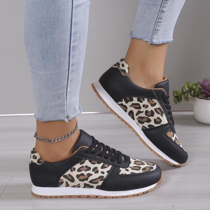 Baskets femme noires 2025