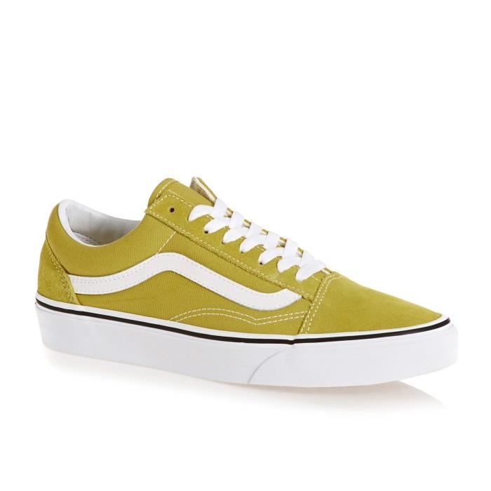 vans old skool femme verte