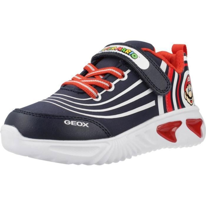 Geox Zapatillas Niño Modèle Chaussure Geox Modèle J Assister Boy - Coleur Bleu