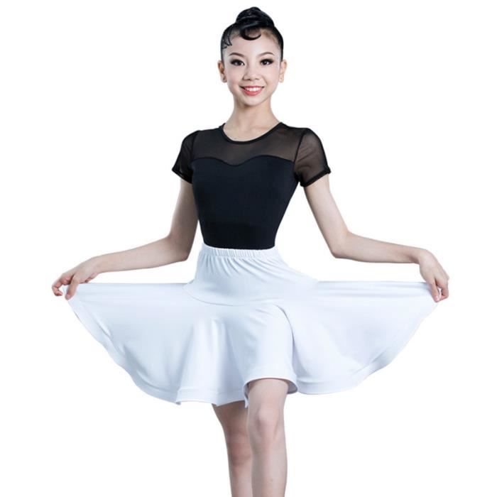 robe danse latine enfant fille paillette justaucorps de danse cdiscount