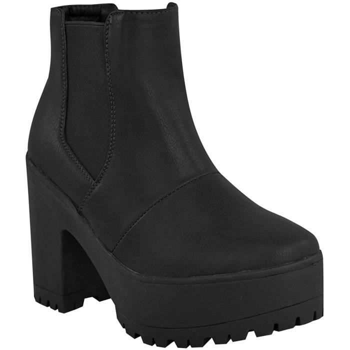 Botte Femme Talon Compense Cdiscount
