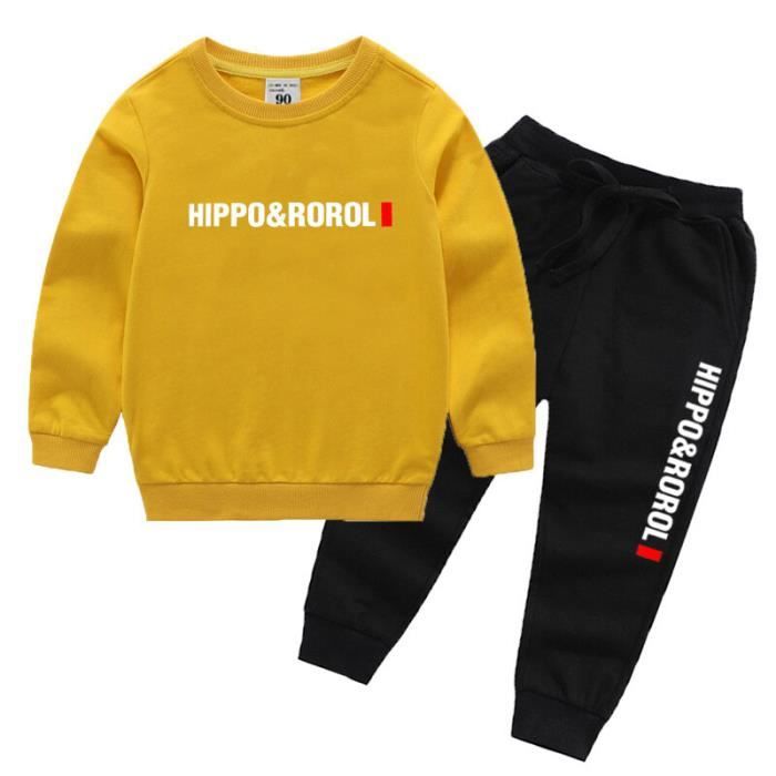 Ensemble Vetement Garcon Marque Pull et Pantalon Jaune Manches longues Multisport Jaune Cdiscount Pret a Porter