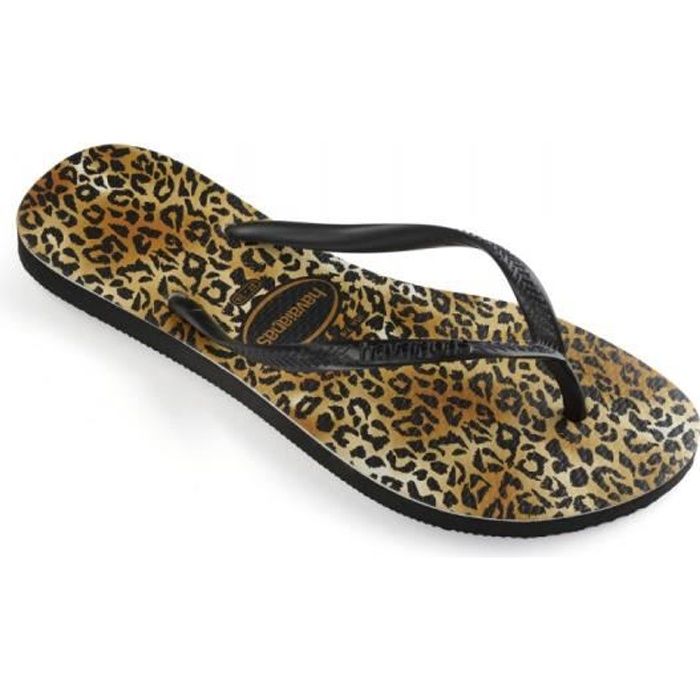 Tong leopard femme sales