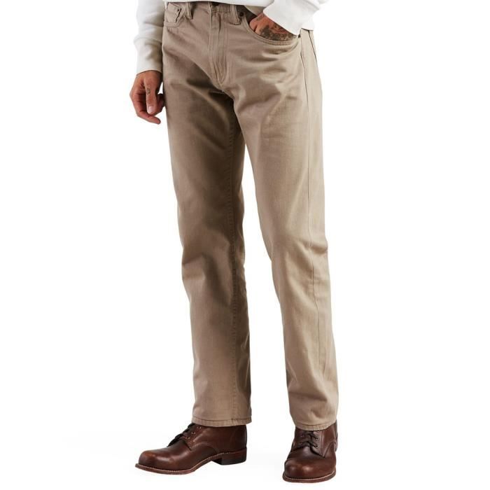 Levis 505 tan jeans cheap