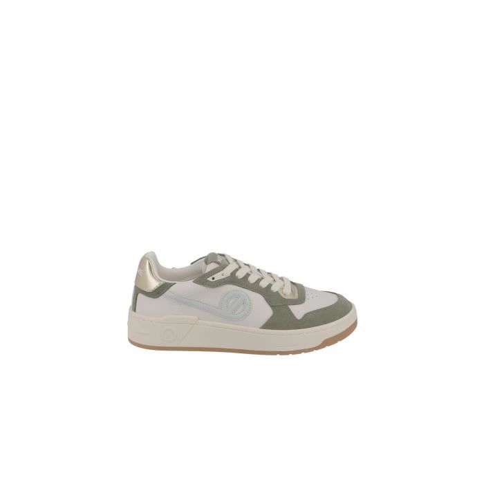 No Name Baskets à lacets ONCCGS04B5 Blanc/vert