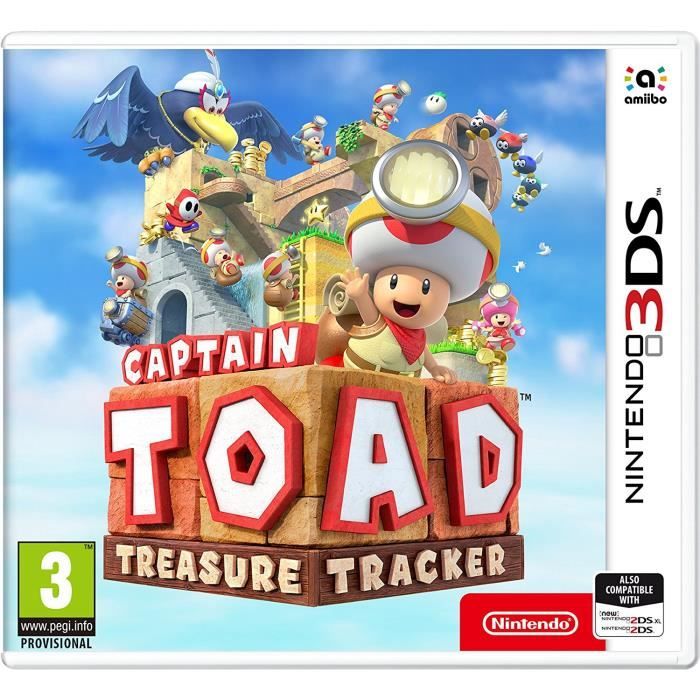 Jeu vidéo - Nintendo - Captain Toad: Treasure Tracker - 1 joueur - Puzzle - New 3DS