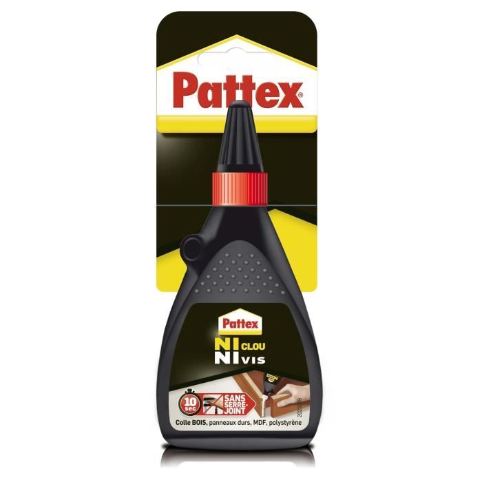 Colle Ni clou ni vis Pattex - Bouteille 100 g